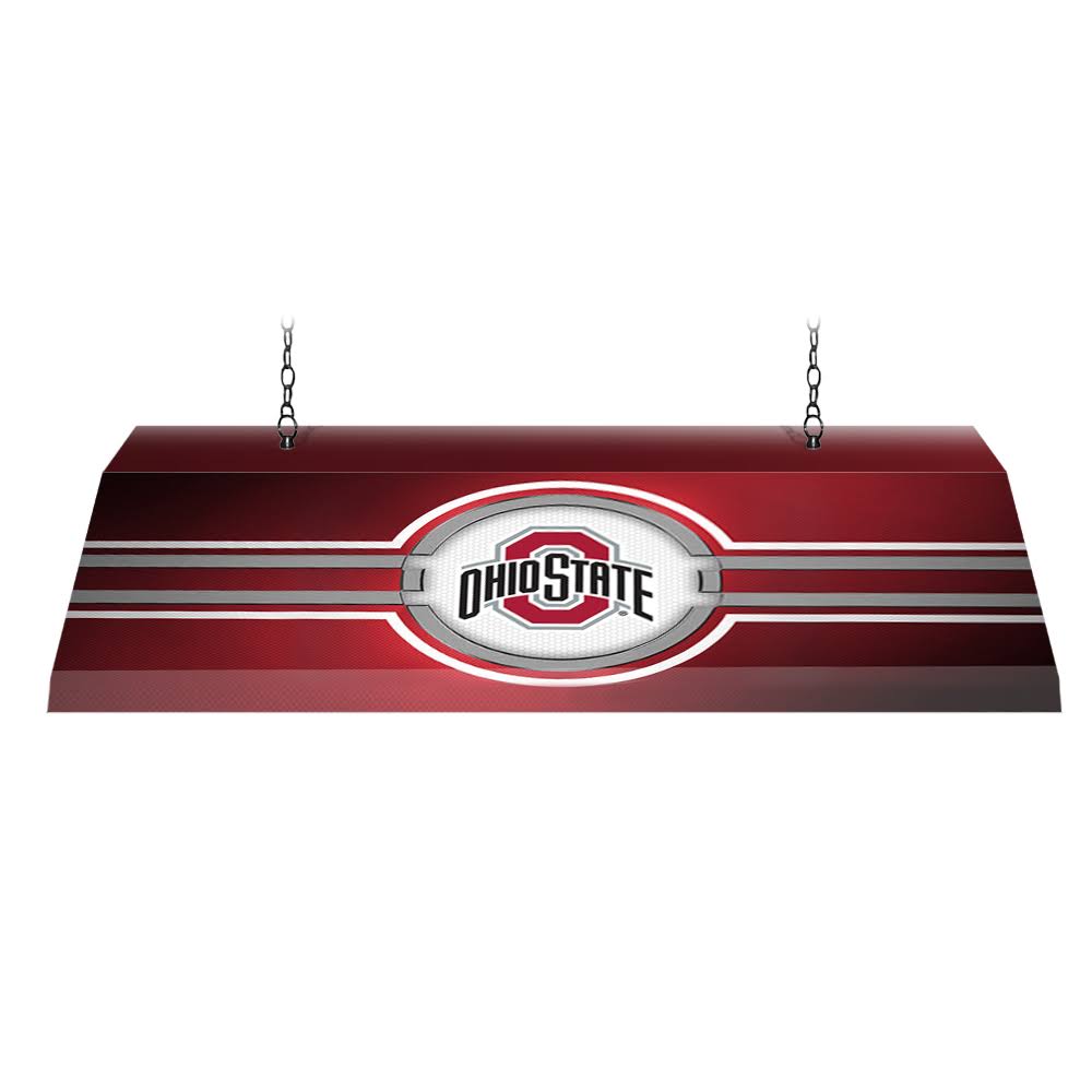 Ohio State Buckeyes: Edge Glow Pool Table Light Scarlet