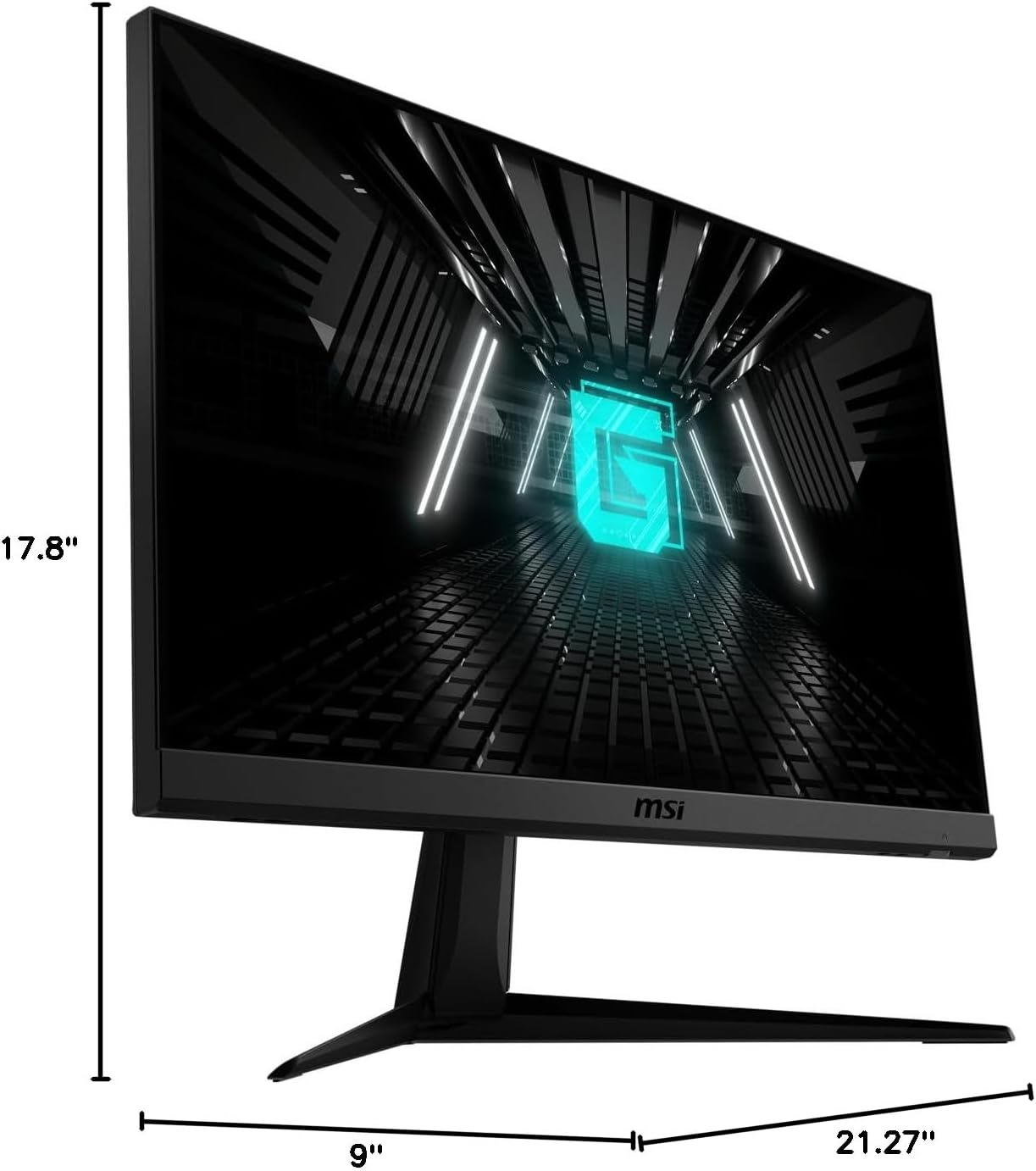 MSI FHD Rapid IPS Gaming Free Sync 1ms 1920 x 1080 180Hz Refresh Rate 24" Gaming Monitor (Optix G2412F)