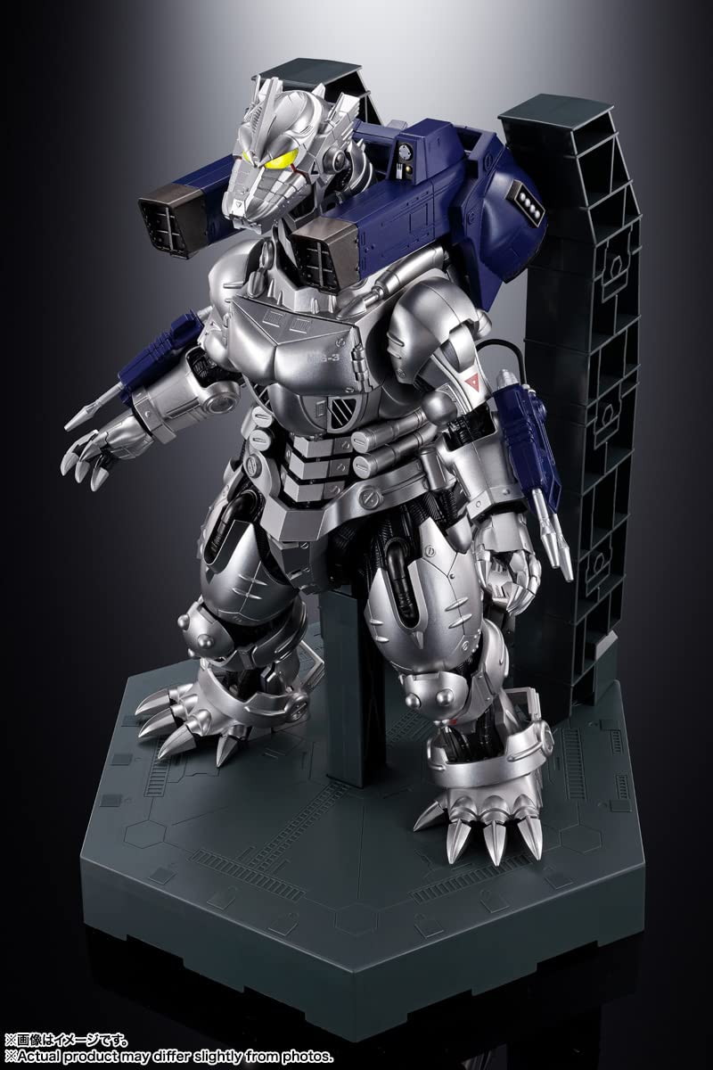 TAMASHII NATIONS - Godzilla vs MechaGodzilla - GX-103 Type3: Multi Purpose-Fighting System Kiryu, Bandai Spirits Soul of Chogokin Die-Cast Metal Collectible