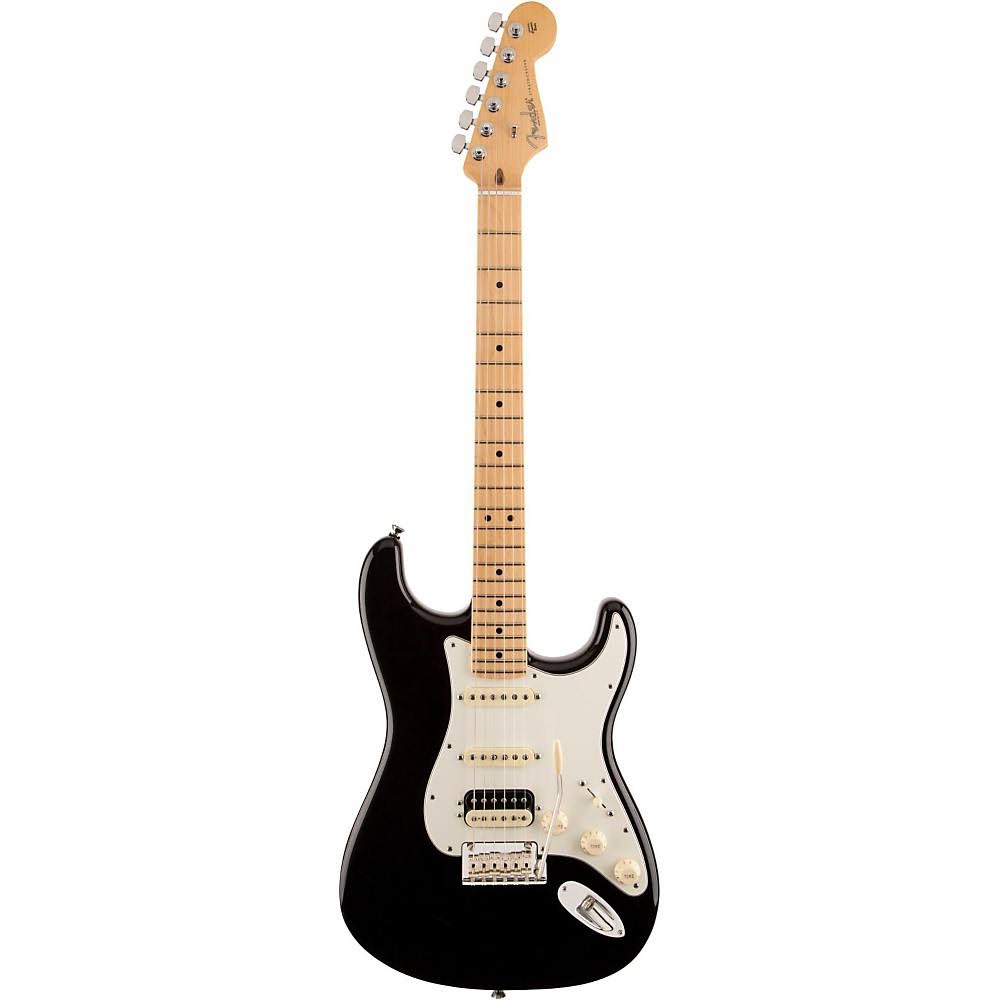 Fender American Standard Stratocaster HSS Shawbucker Maple Black
