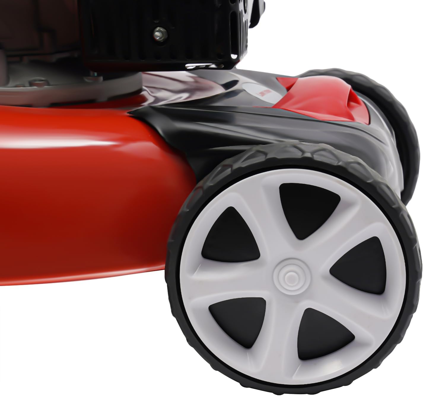 Lawn Mower Gas Lawn Mower Self Propelled 20-inch & 140cc 4-Stroke Engine Self-Propelled Gas Powered Lawn Mower w/Bagger Gas Mower, 8 Adjustable Heights for Small to Medium Sized Yards