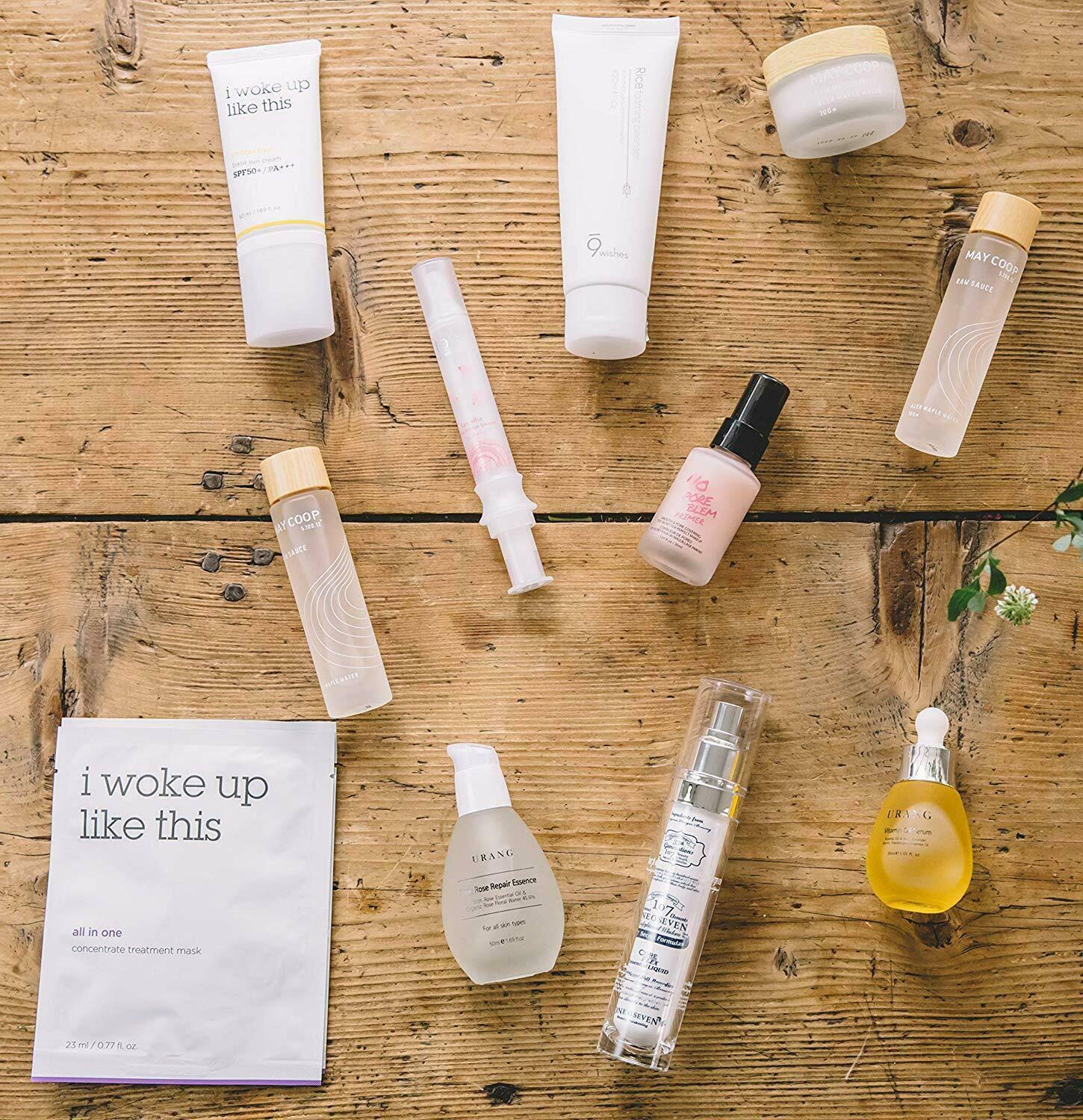 The Case Full of Seoul, Best of Korean Skincare, 11-Piece Set