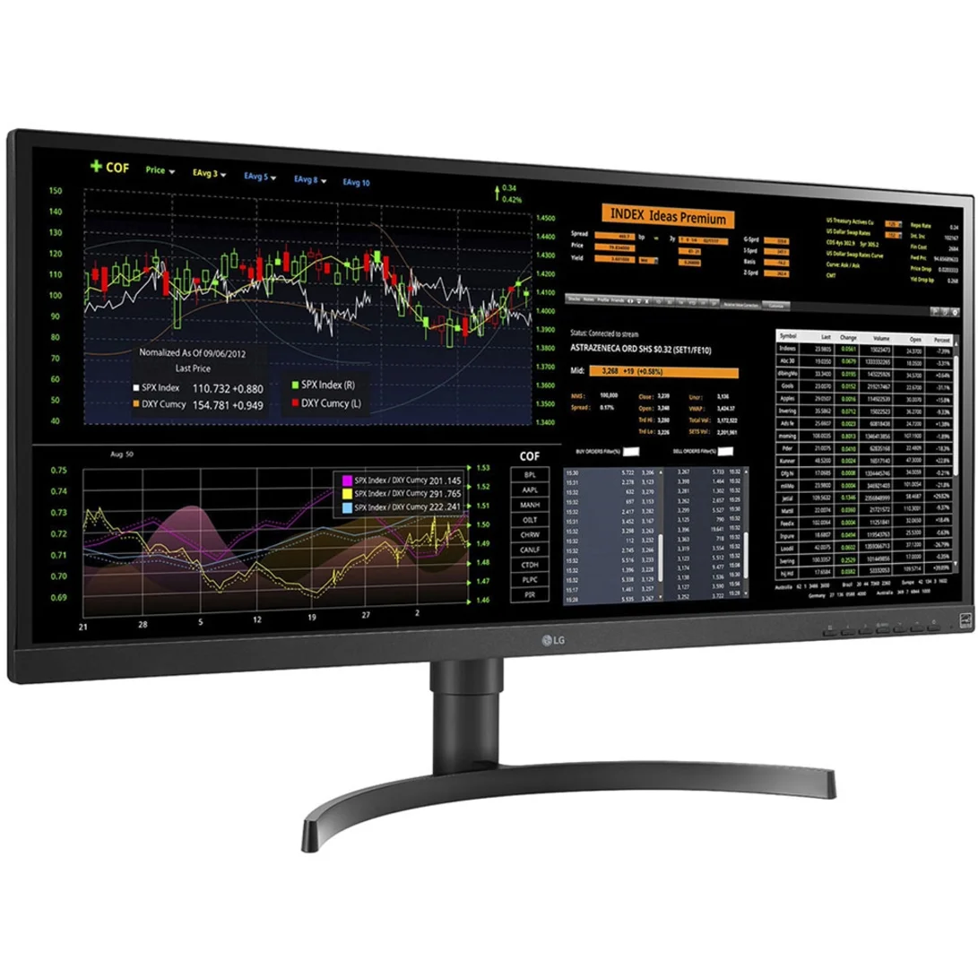 34 Lg Fullhd 2560x1080 Ultrawide Ips Thin Client Led Monitor 34cn650n-6a