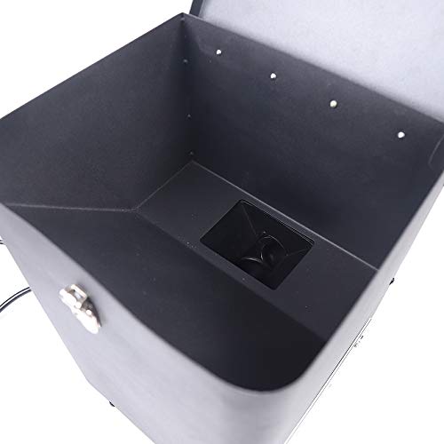 Pellet Smoker Hopper Assembly Kit, Intelligent Digital Temperature Controller Electric Wood Pellet Smoker Grill Part for Grill, Smoke, Bake, Roast, Braise, and BBQ (Mechanical Knob)