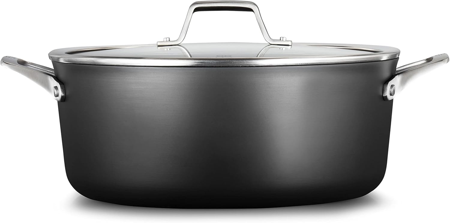 Calphalon Premier Hard-Anodized Nonstick 8.5-Quart Dutch Oven with Lid