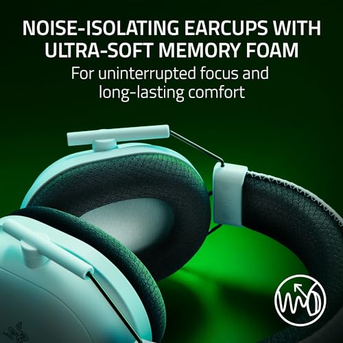 Razer BlackShark V2 Pro Wireless Xbox Gaming Headset: 50mm Drivers - Super Wideband Mic - Noise Isolating Earcups - for Xbox, PS5, Nintendo Switch 2, PC, Mac - Bluetooth, USB-C - 70hr Battery - Black