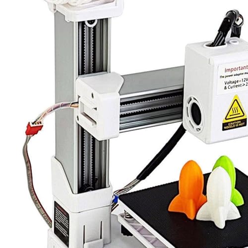 Mini 3D Printer, 3D Printers for Beginners, High Speed & Precision Frequency Division Multiplexing 3D Printer, Printing Size 100 x 100 x 100mm / 4 x 4 x 4in (Black)