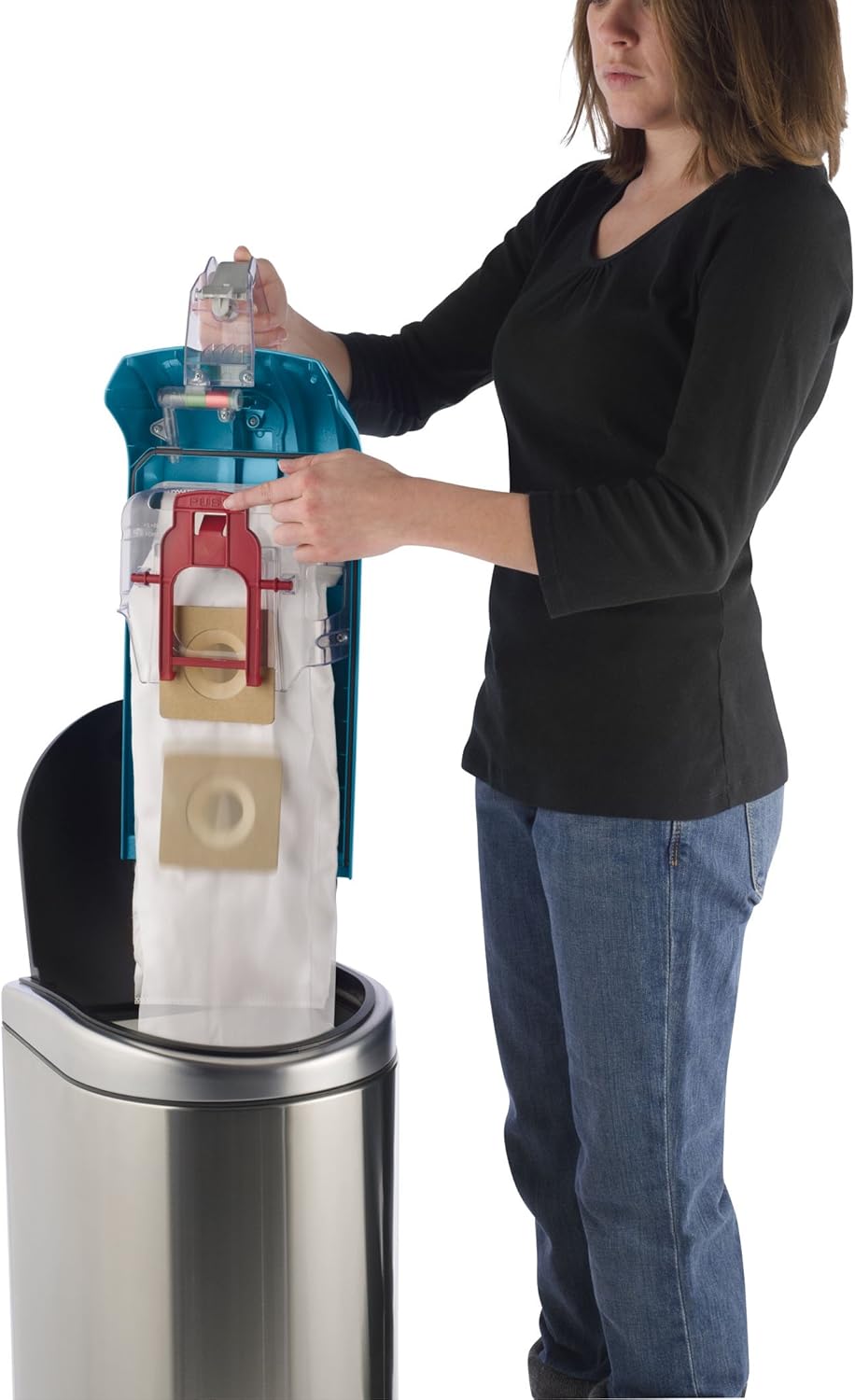 Hoover T-Series WindTunnel Bagged Corded Upright Vacuum UH30300, Blue