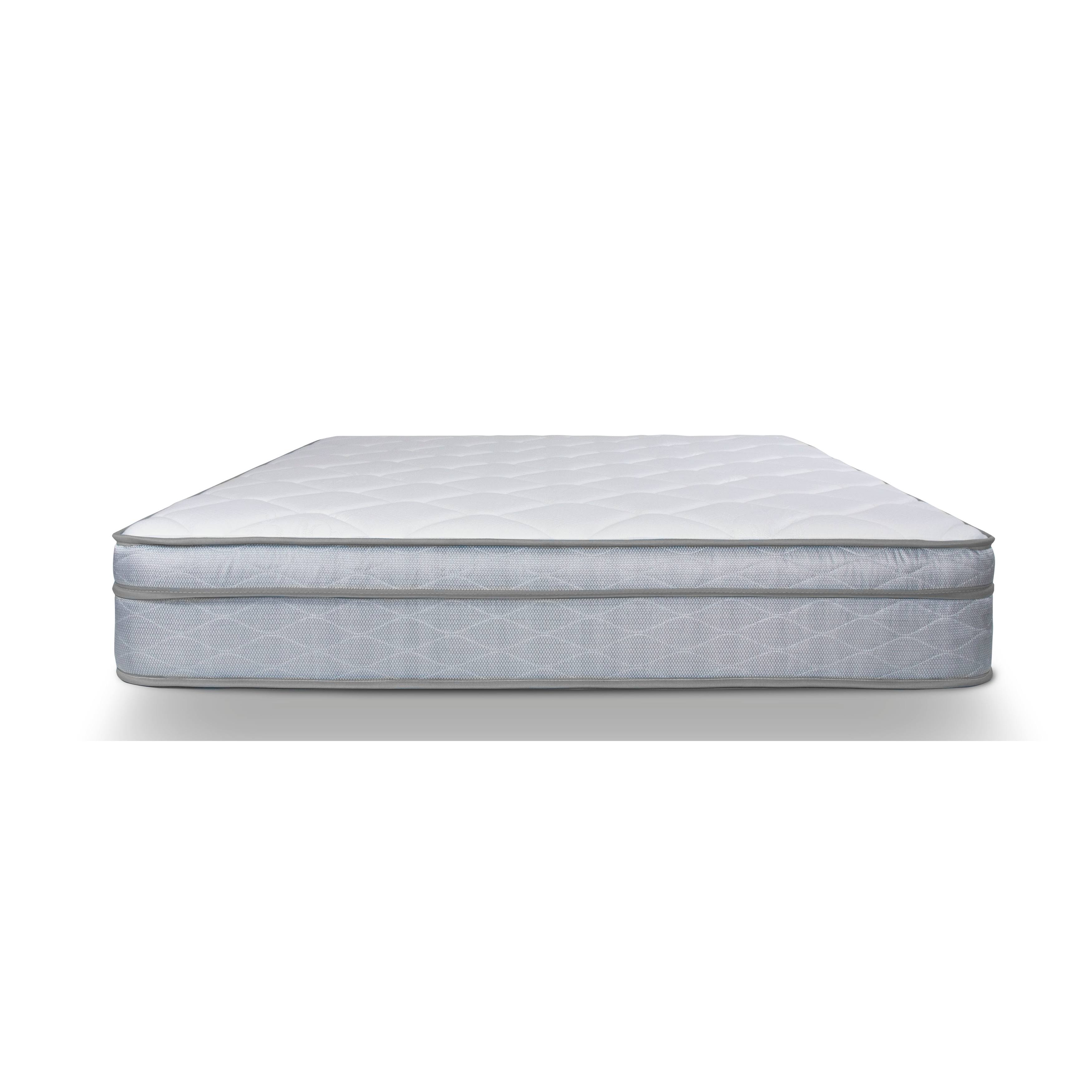 NuFORM Quilted Euro Top 9-Inch Twin-size Medium Foam Mattress - Black