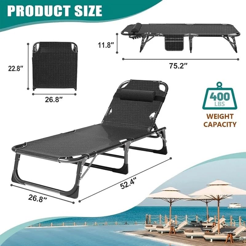 Folding Camping Cots for Adults Heavy Duty Adjustable Cot with Mat Sleeping Bed for Camp Office Use Outdoor Cot