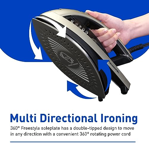 Panasonic Dry and Steam Iron with Alumite Soleplate