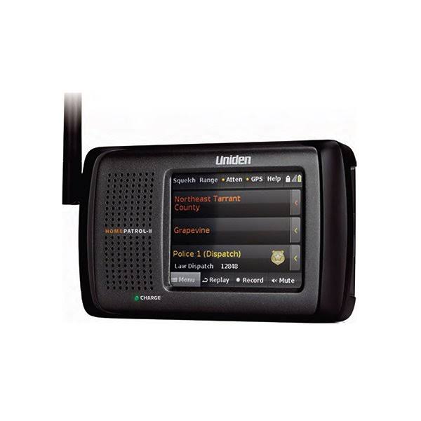Uniden Homepatrol-2 HomePatrol Color Touchscreen Scanner