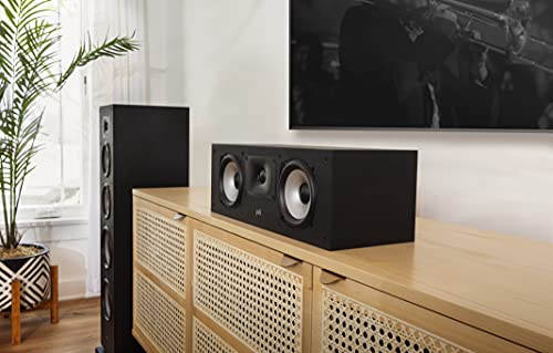 Polk Monitor XT10 Home Subwoofer, 10" Deep Bass Woofer, 100W Class D Amplification, Dolby Atmos, Auro 3D & DTS:X Compatible, Black