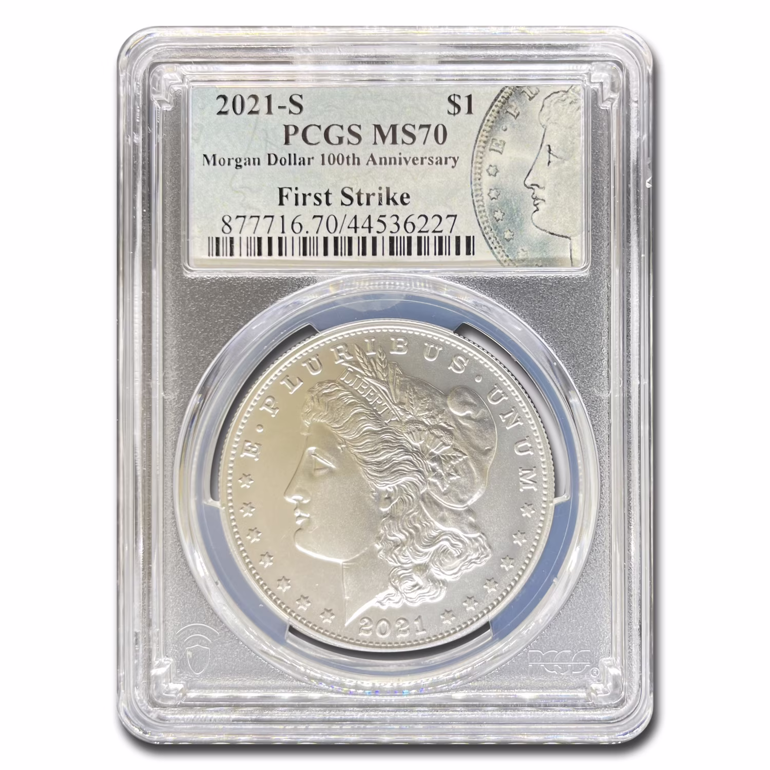 2021-S Silver Morgan Dollar MS-70 PCGS (FirstStrike®)