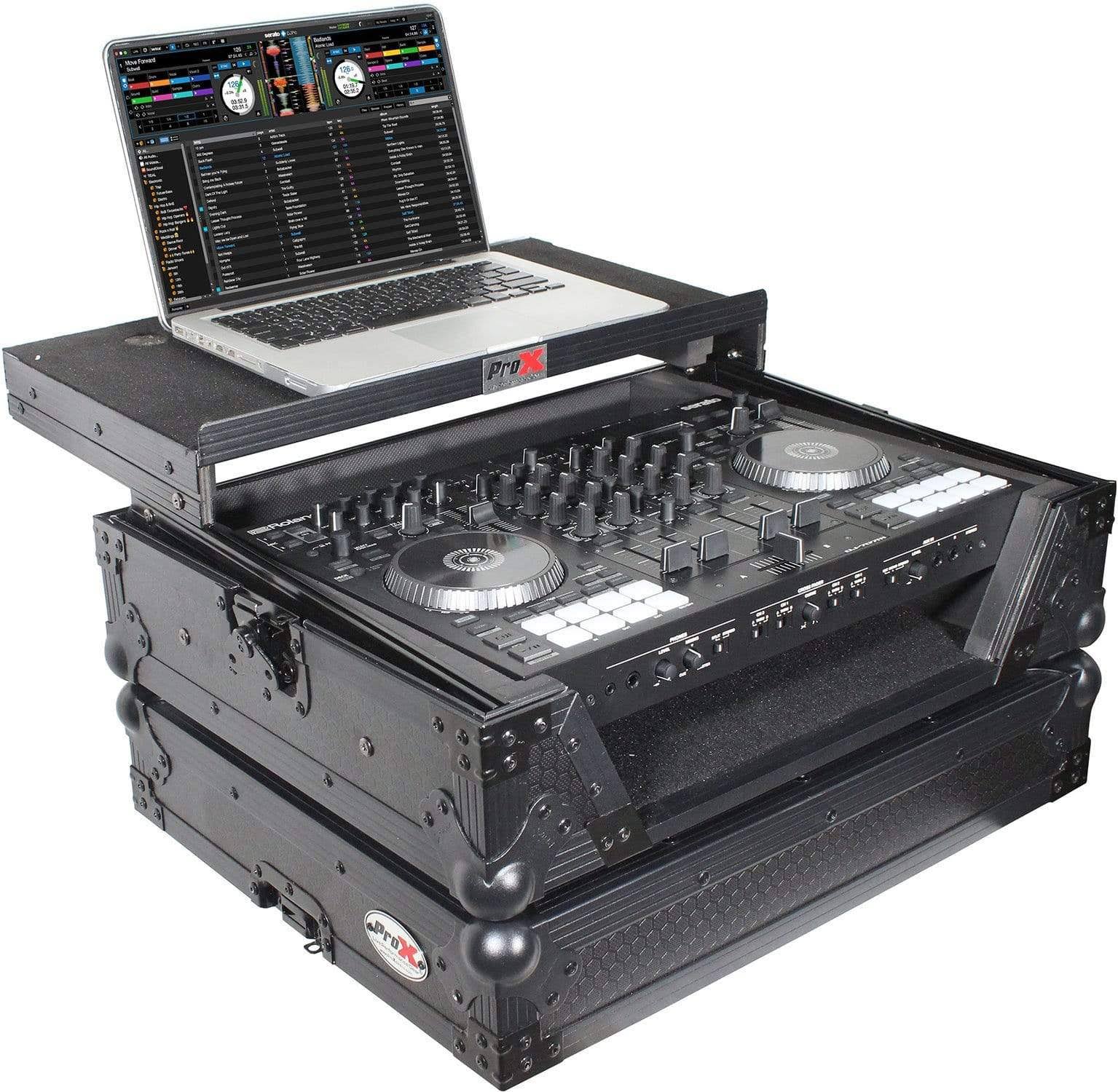 Prox XS-DJ707 LTBL Black Flight Case for Roland DJ-707M