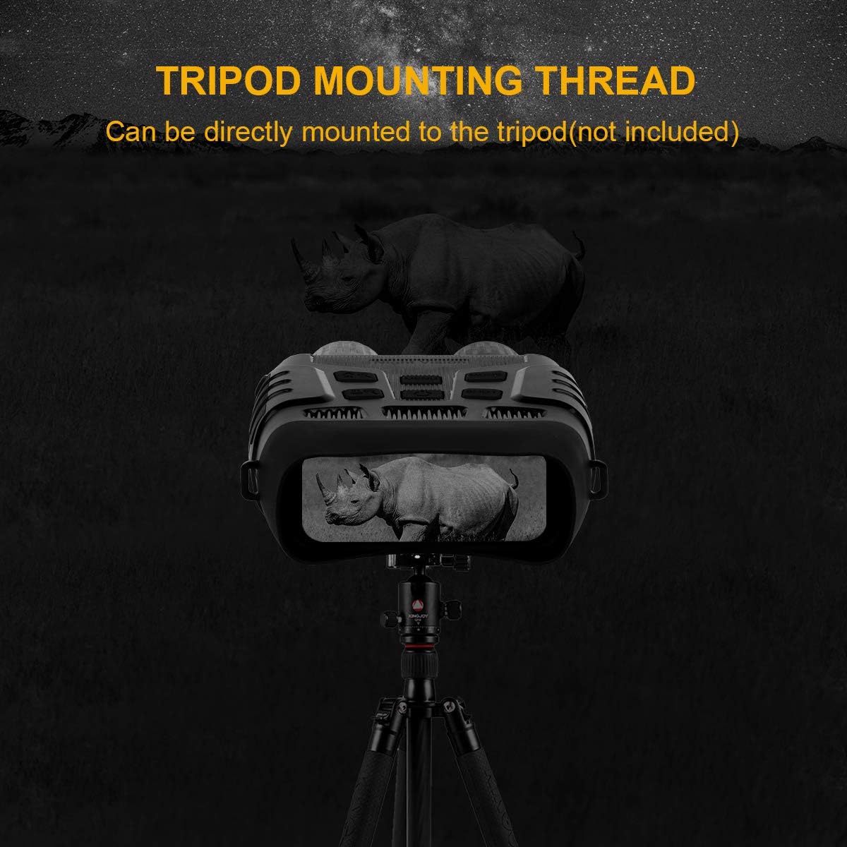 Night Vision Goggles, Night Vision Binoculars for Camping and Hunting, Digital Infrared can Take HD Image & 960p Video from 984ft Total Darkness, with 32G Memory Card and 6 AA Alkaline Batteries