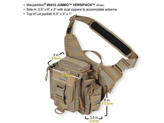 Maxpedition Jumbo Versipack, Black