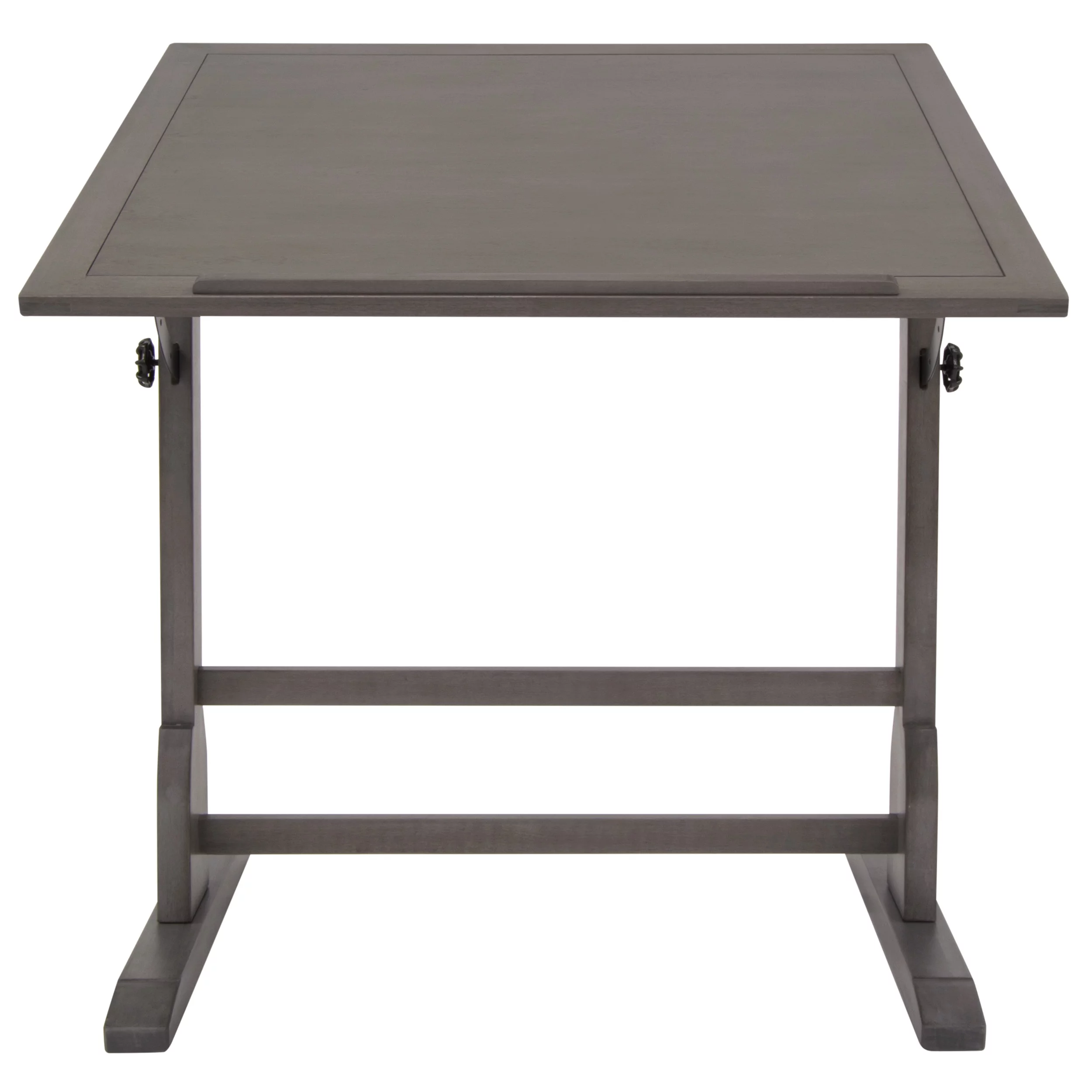 Vintage Solid Wood Drawing/Drafting Table with 36" x 24" Angle Adjustable Top