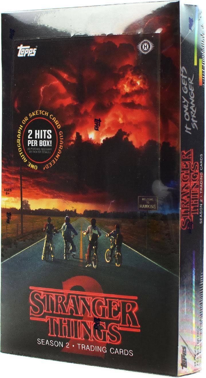 Stranger Things Season 2 Trading Cards Hobby Box (Topps 2019)