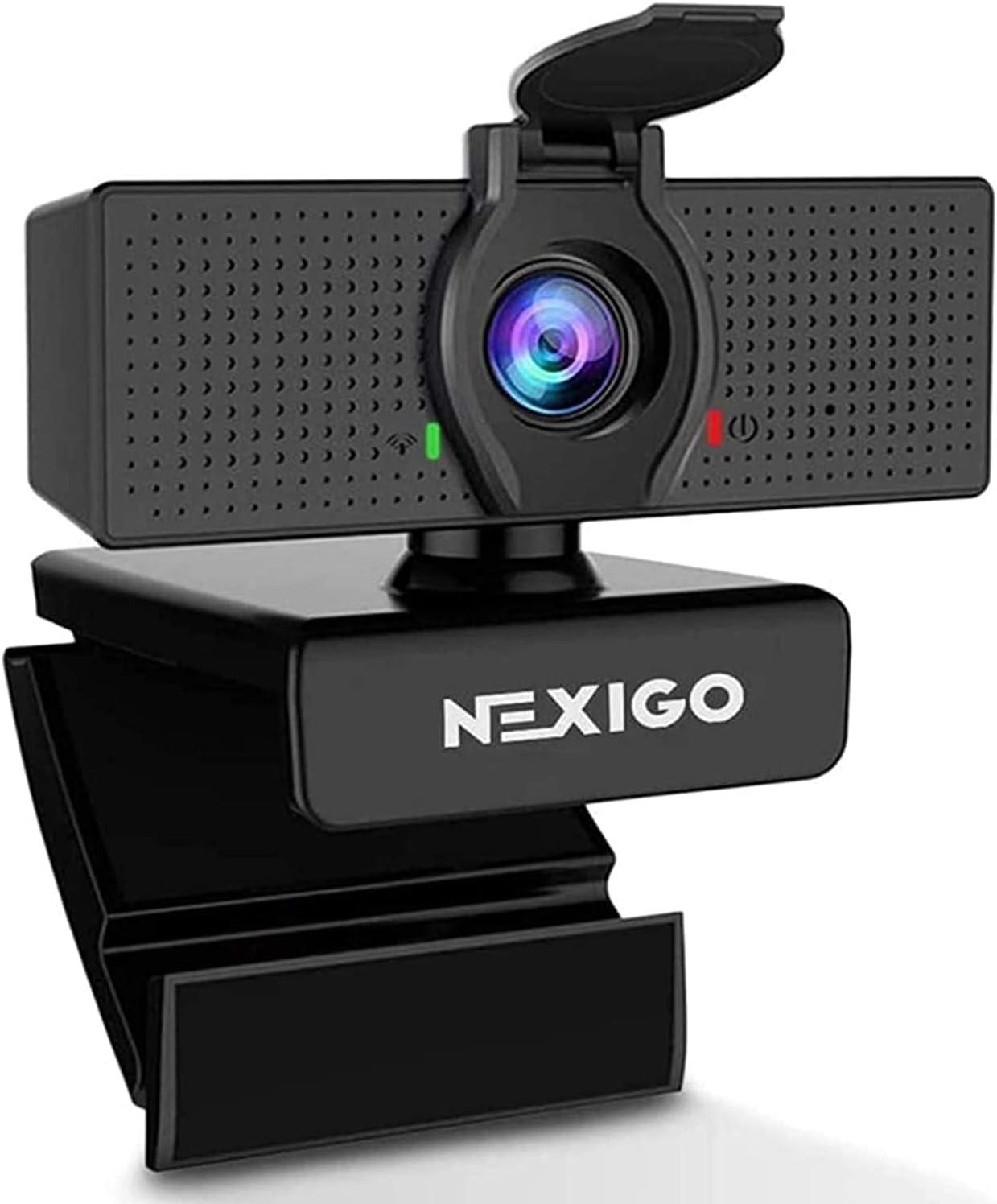 NexiGo N60 1080P Web Camera, HD Webcam with Microphone, Software Control & Privacy Cover, USB Computer Camera, 110-degree FOV, Plug and Play, for Zoom/Skype/Teams, Conferencing and Video Calling Pack of 2