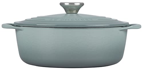 Le Creuset Enameled Cast Iron Shallow Round Oven, 2.75 Qt., Cerise