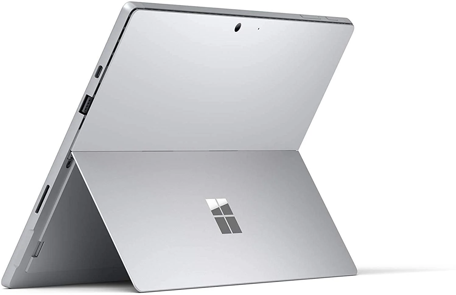 Microsoft Surface Pro 7 Premium 2-in-1 Laptop 12.3” Pixelsense Touchscreen 10th Gen Intel Quad-Core i5-1035G4 8GB DDR4 128GB SSD + 128GB SD Card Intel Iris Plus Graphics USB-C Win10 Silver
