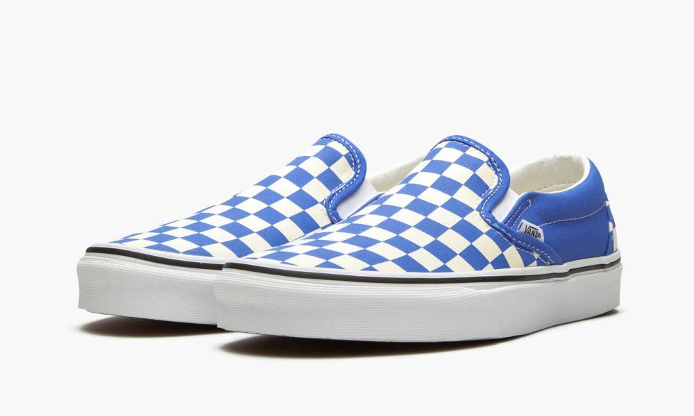 Vans Classic Slip-On Checkerboard &Nebulas Blue& 11