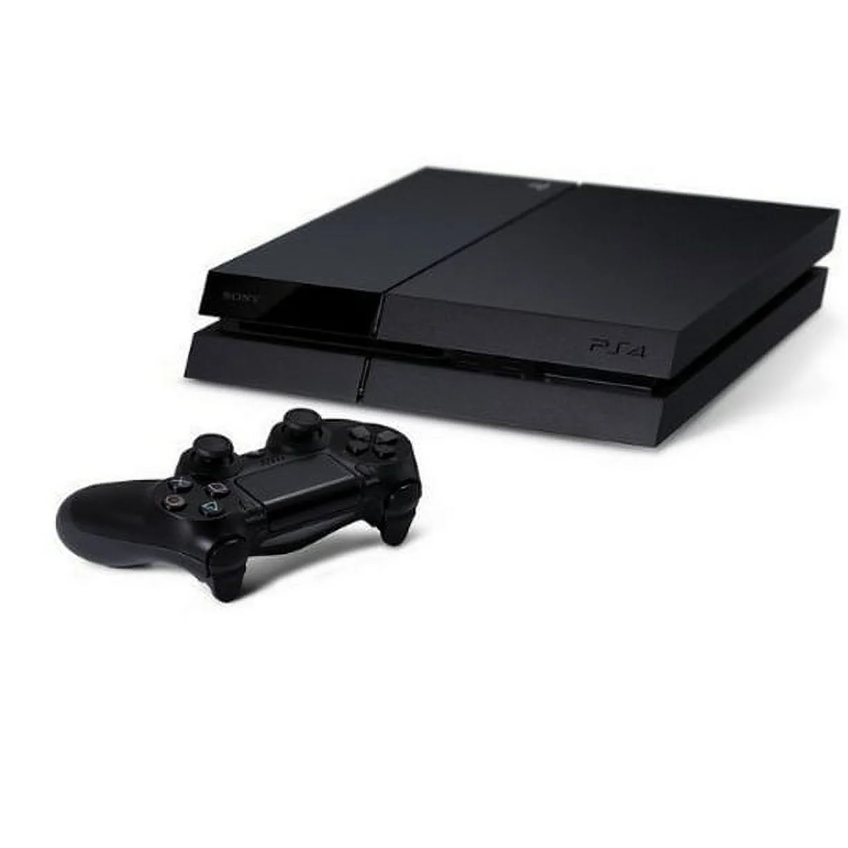 Sony PlayStation 4 500GB Gaming Console Black HDMI Cable 2 Controller with BOLT AXTION Cleaning Kit Bundle Like New