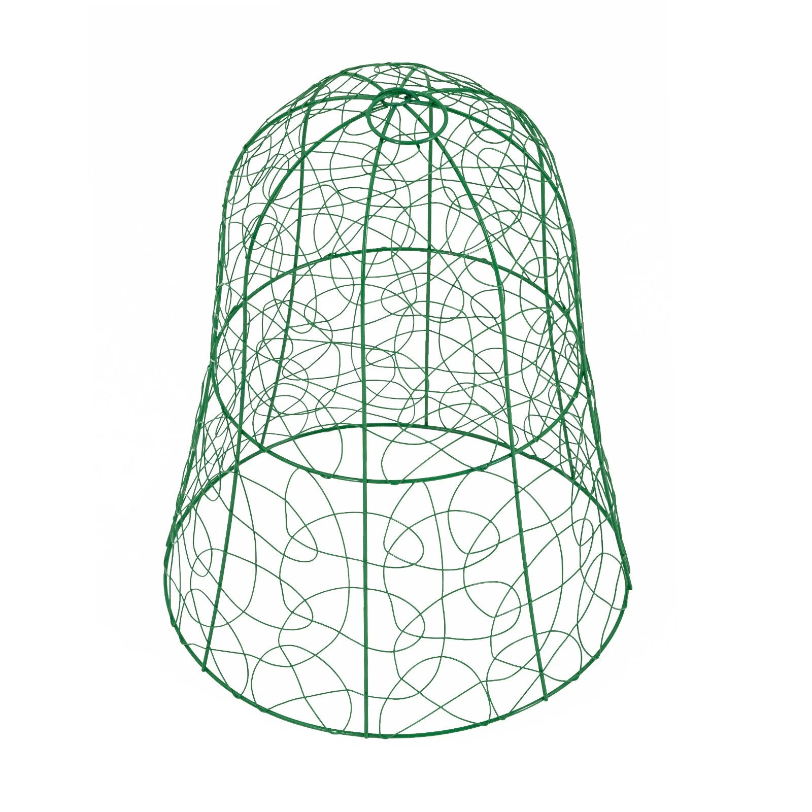 20PCS Garden Chicken Wire Cloche Plant Protector and Cover Iron Black/Green 12.99"H×15.75"