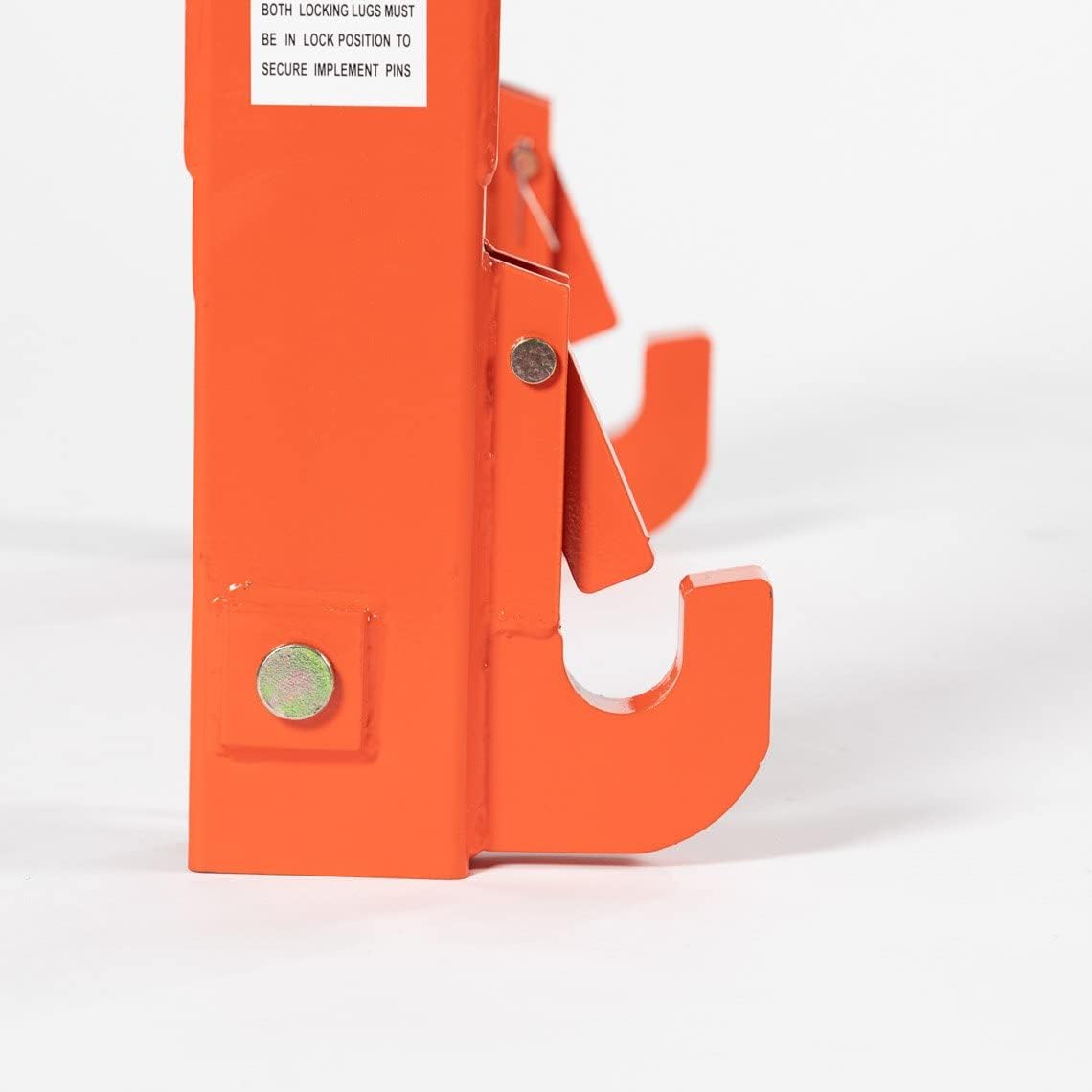 Titan Attachments Orange Category 1 and 2, 3 Point Quick Hitch