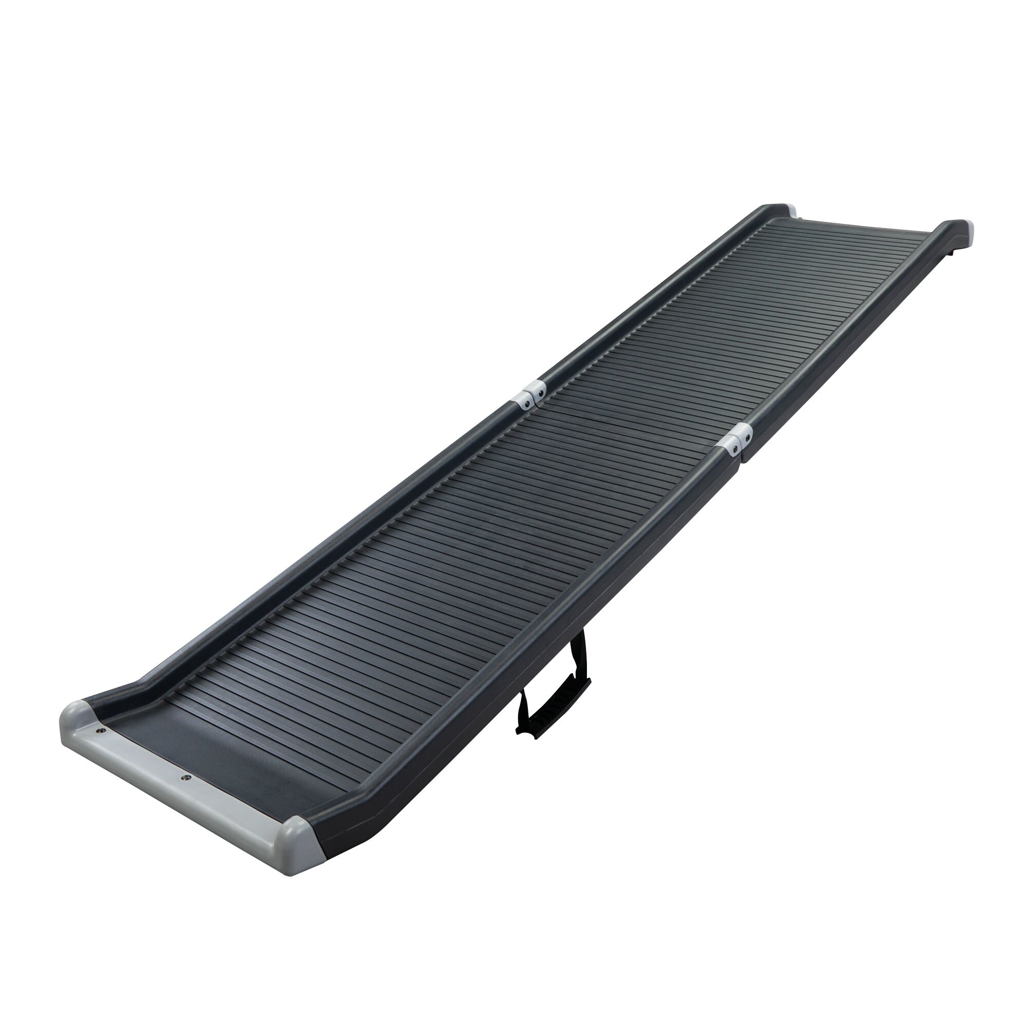 Portable Black Pet Ramp for Cars, SUVs & Trucks - Lightweight Folding Ramp for Dogs & Cats on the Go!