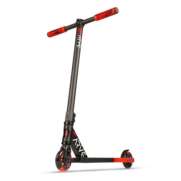 Madd Gear Black Red Carve Pro Stunt Scooter - 220 lb