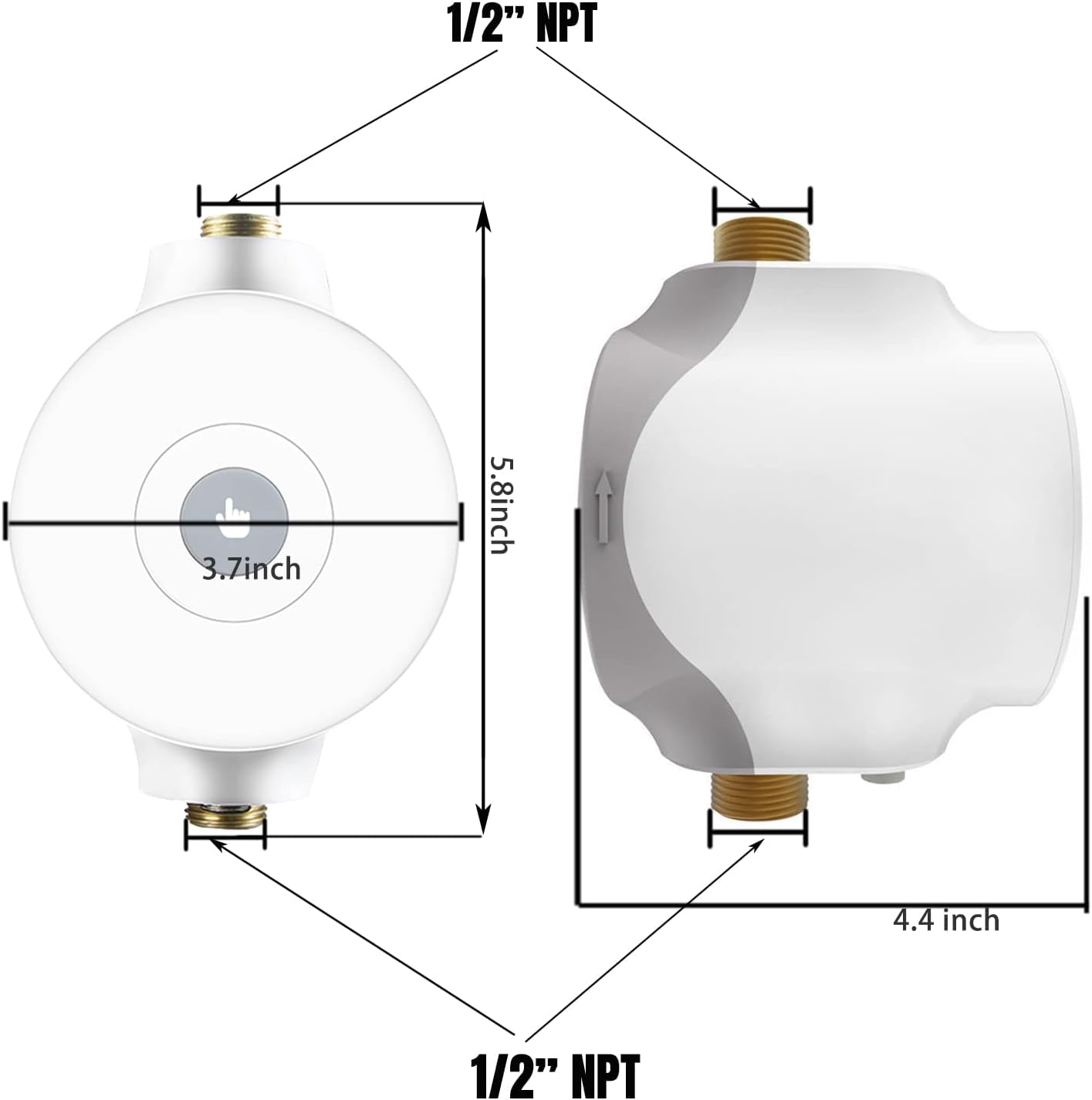 PROZRTED Hot Water Recirculating System Pump Control Pack of 2