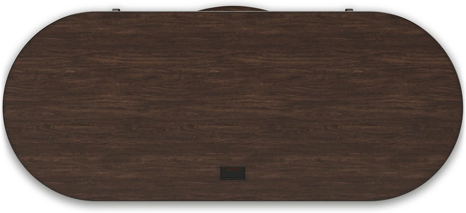 Signature Design by Ashley Korestone Home Office Desk, 63" W x 26" D x 30" H, Dark Brown