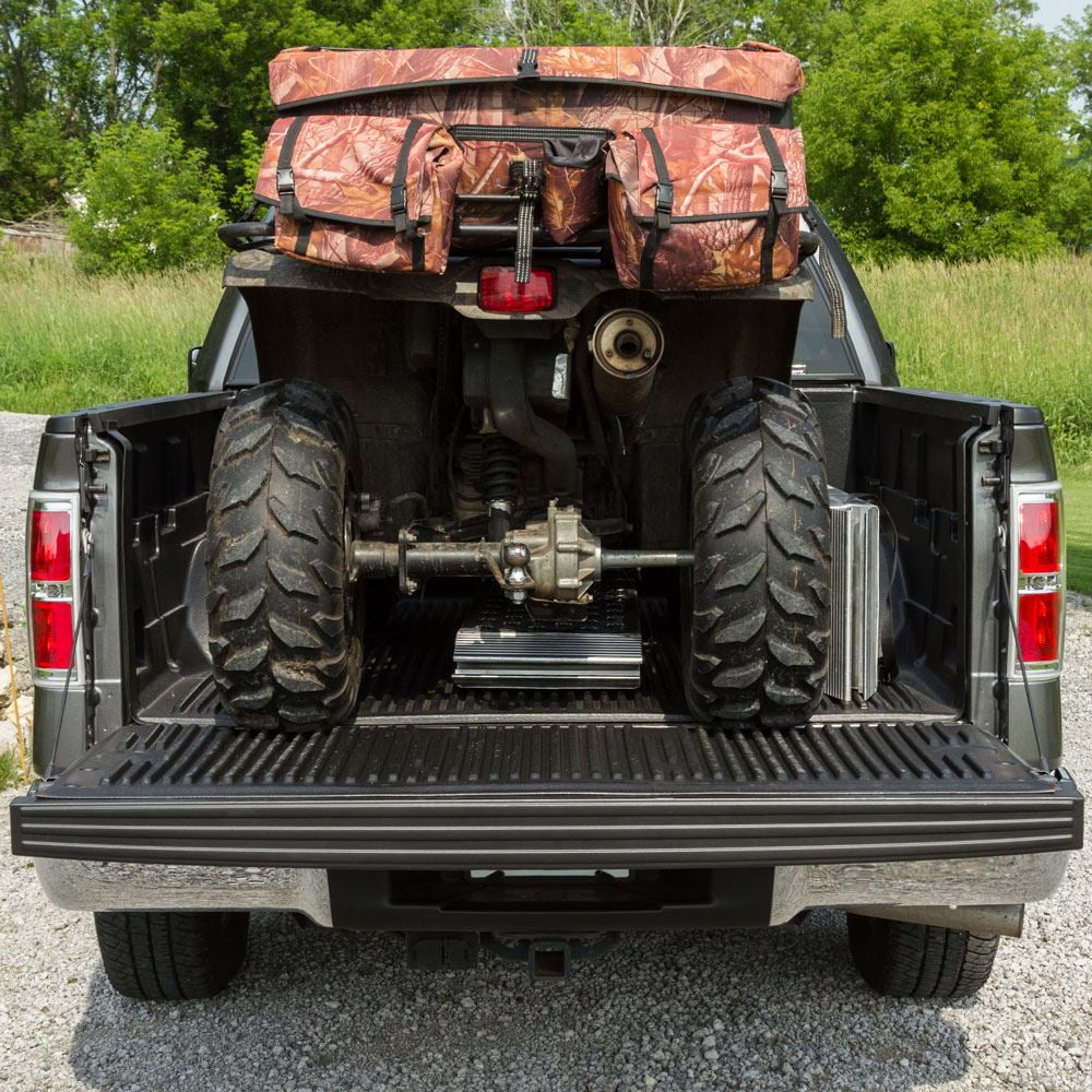 Big Boy EZ Rizer MF2-10214-EZ Aluminum 10' Arched Dual Runner Folding ATV Ramps by Black Widow
