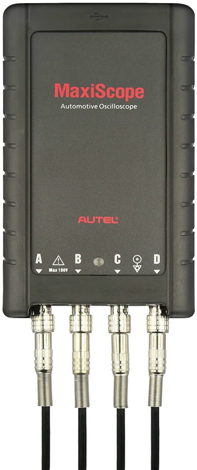 Autel MaxiScope MP408 4 Channel Automotive Oscilloscope Basic Kit Works with Maxisys for MS908P/MS906BT/MS906TS