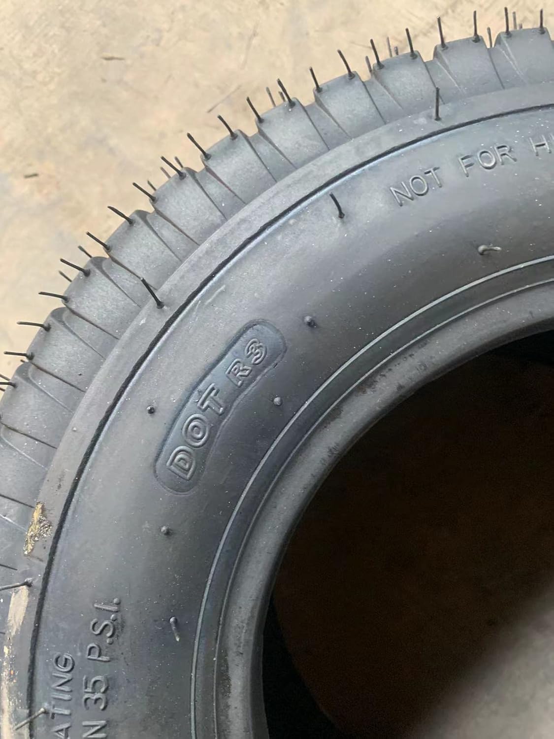 15x6.00-6 2ply Lawn Garden Turf Tractor Tire Tubeless