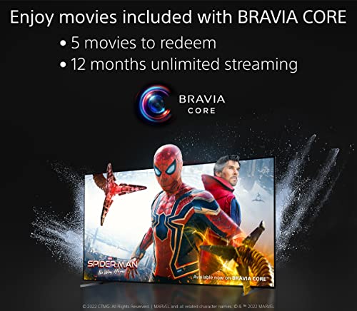 Sony 4K Ultra HD TV A80K Series: BRAVIA XR OLED Smart Google TV with Dolby Vision HDR and Exclusive Features for The Playstation® 5 XR55A80K- 2022 Model (Renewed)