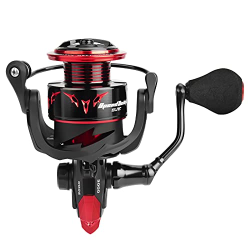 KastKing Speed Demon Elite Spinning Reel - World’s Fastest Spinning Reel 7.4:1 Ratio - Lightweight – Fresh or Saltwater Fishing Reel - 10 + 1 MaxiDur Double Shielded Stainless Steel BBS
