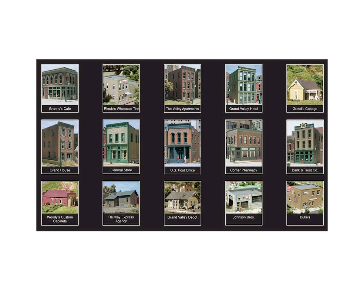 Woodland Scenics City u0026 Industry Building Set - HO Scale