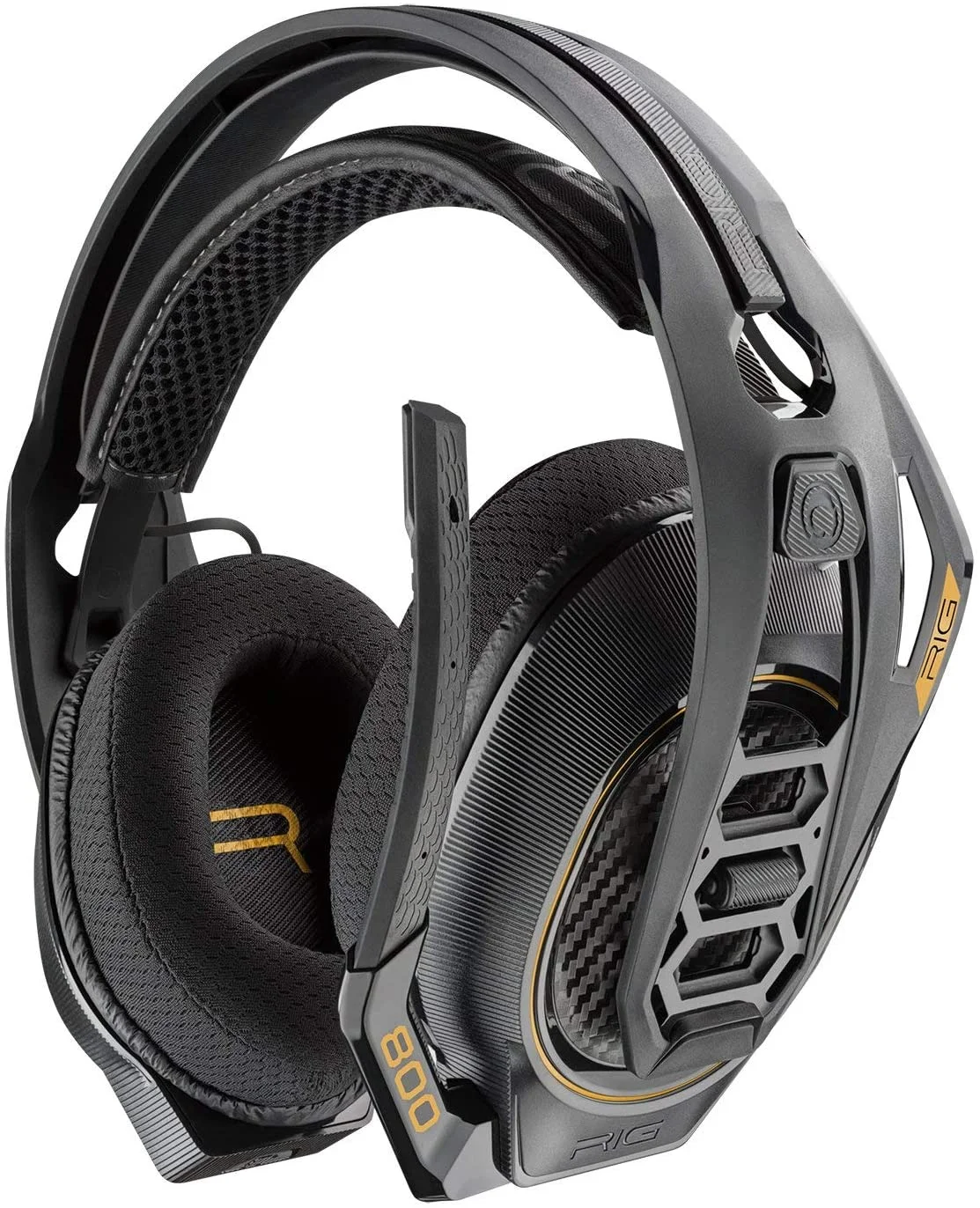 Plantronics RIG 800HD Dolby Atmos Wireless Gaming Headset, Black