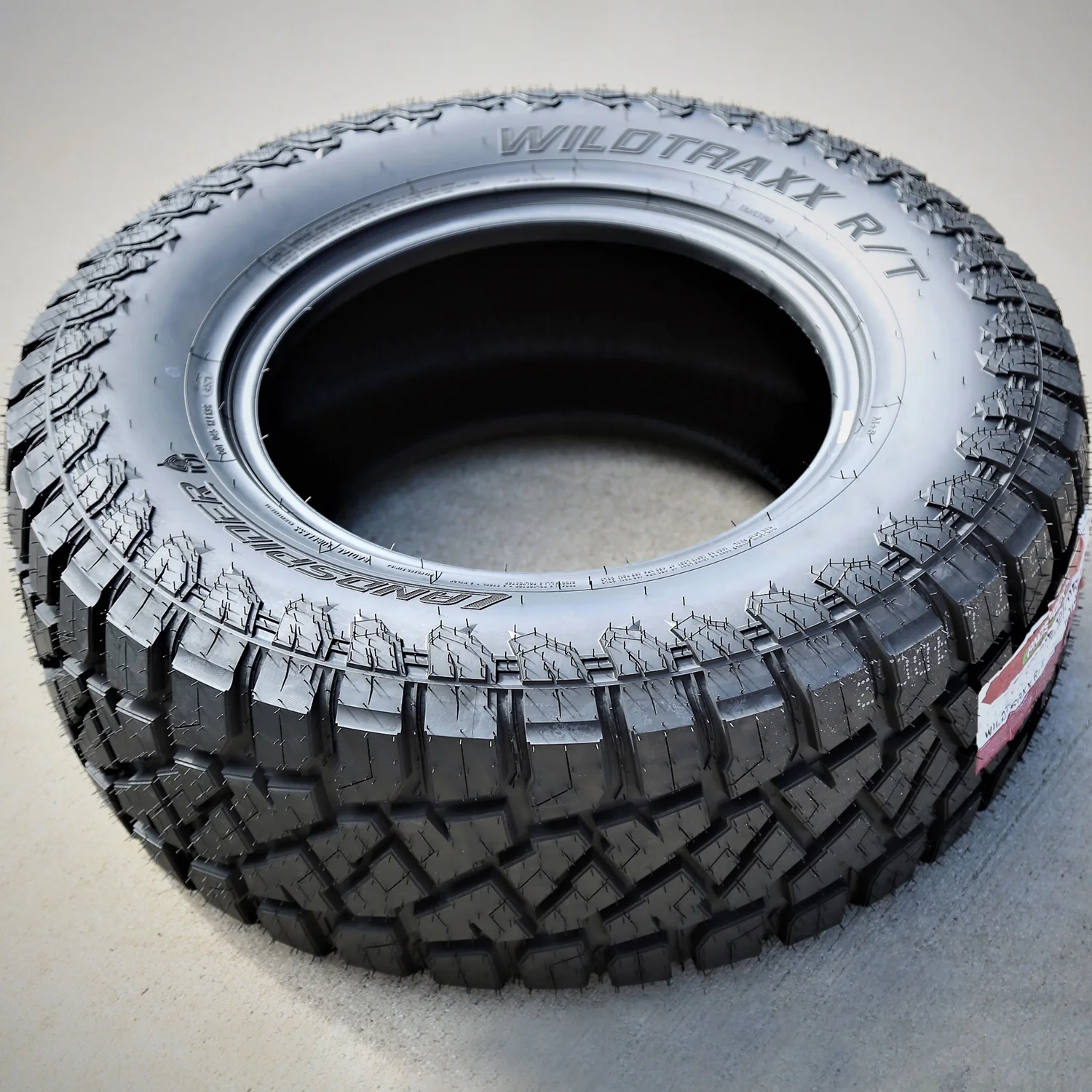 Tire Landspider Wildtraxx R/T LT 325/65R18 Load E 10 Ply RT Rugged Terrain Fits: 2023 Ram 1500 TRX