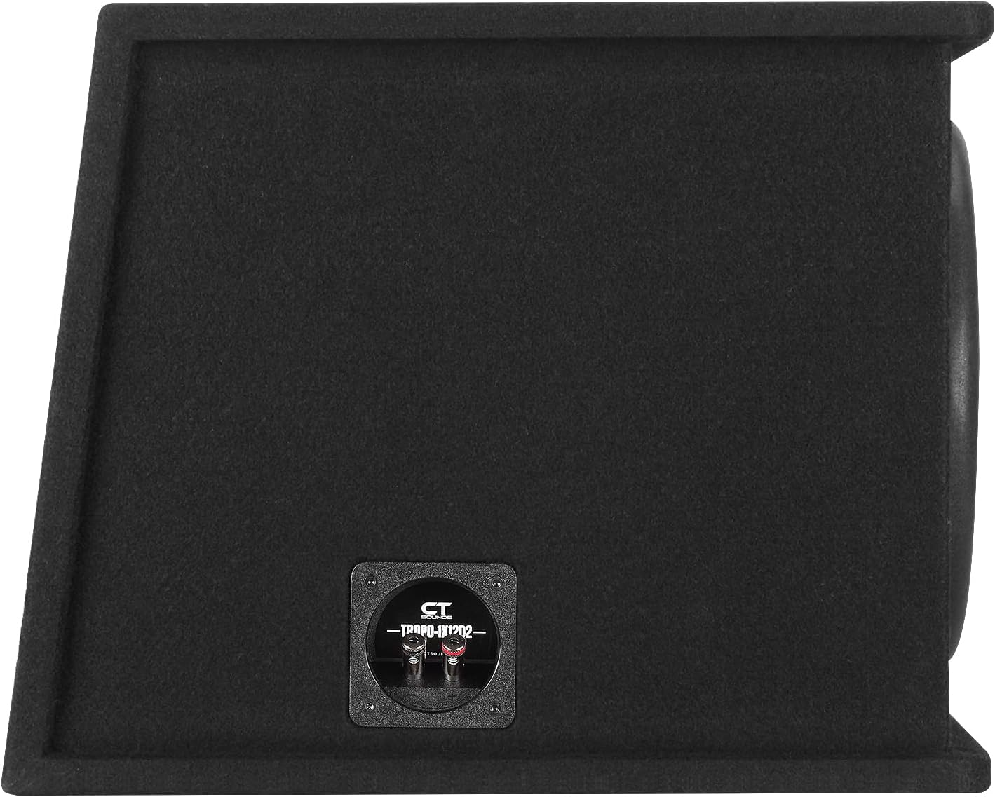 CT Sounds Single 12” 1300W Loaded Tropo Series Ported Car Subwoofer Box - TROPO-1X12D2