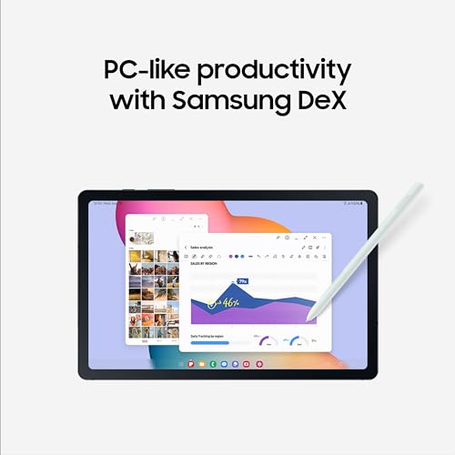 Samsung Galaxy Tab S6 Lite (2024) 10.4" 64GB WiFi Android Student Tablet, S Pen for Note-Taking, Gaming Ready, Long Battery Life, Expandable Storage, US Version, Chiffon Pink, Amazon Exclusive