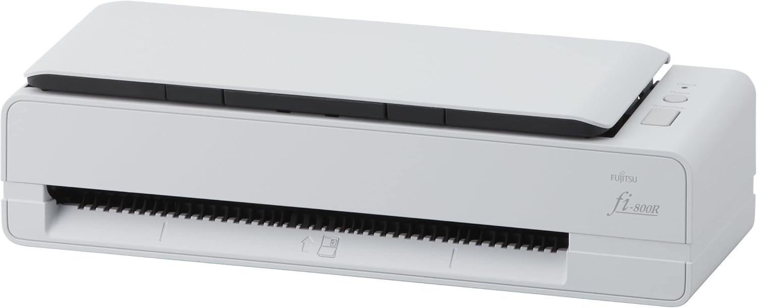 Fujitsu fi-800R 600 x 600 DPI ADF + Scanner ad alimentazione manuale Nero, Bianco A4