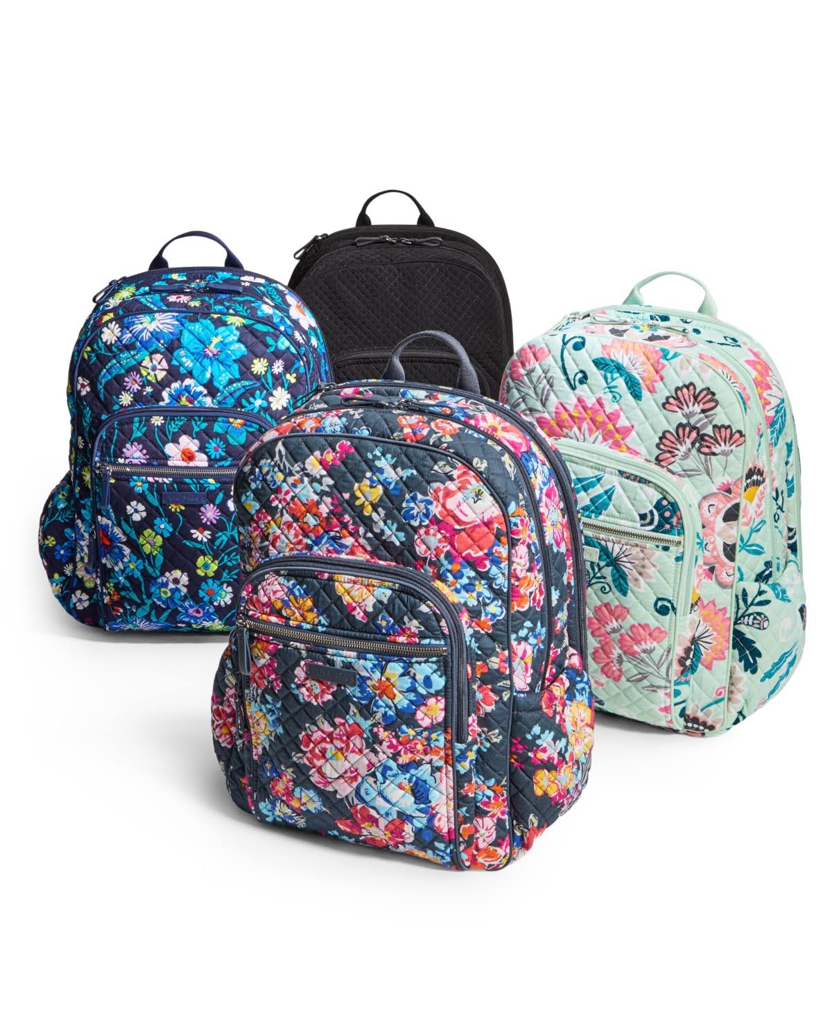 Vera Bradley Iconic Campus Backpack Classic Navy