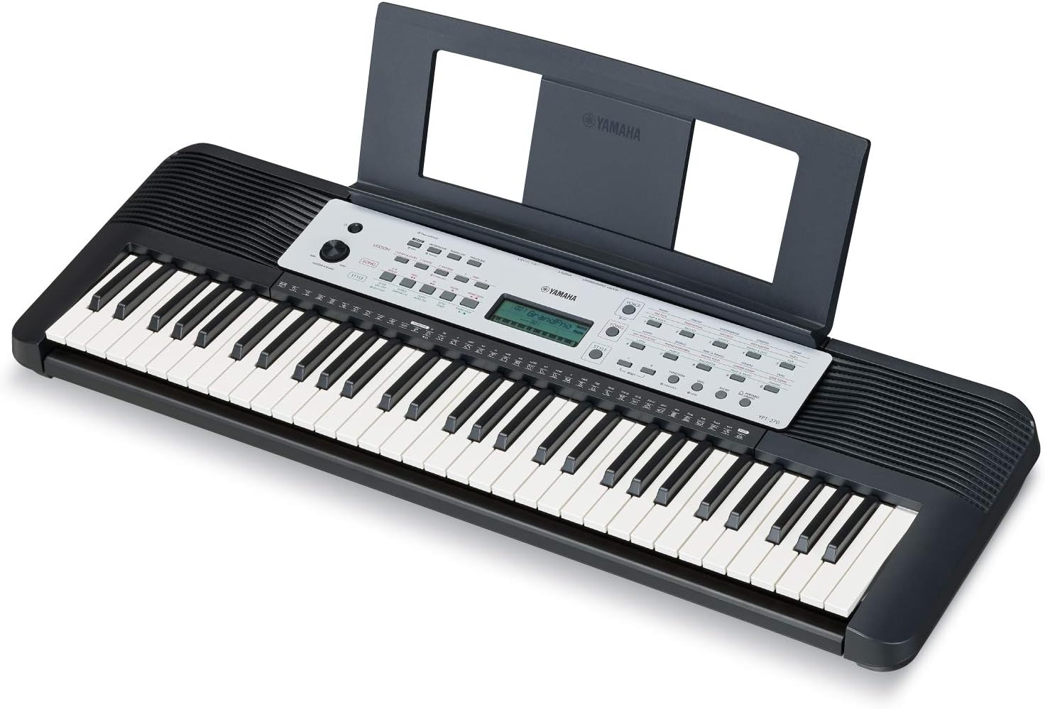 Yamaha YPT270 61-Key Portable Keyboard With Power Adapter (Amazon-Exclusive)