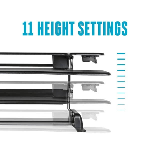 VARIDESK Pro Plus 30 - Standing desk converter - black