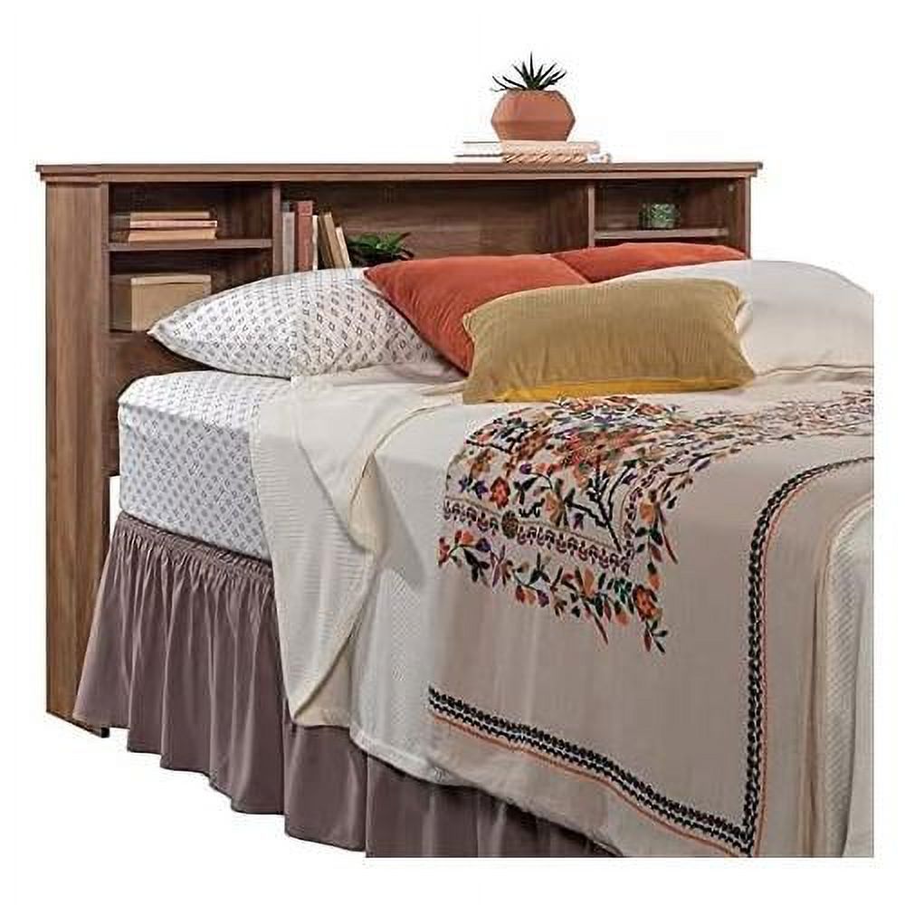 Engineered Wood Full-Queen Bookcase Headboard In Natural