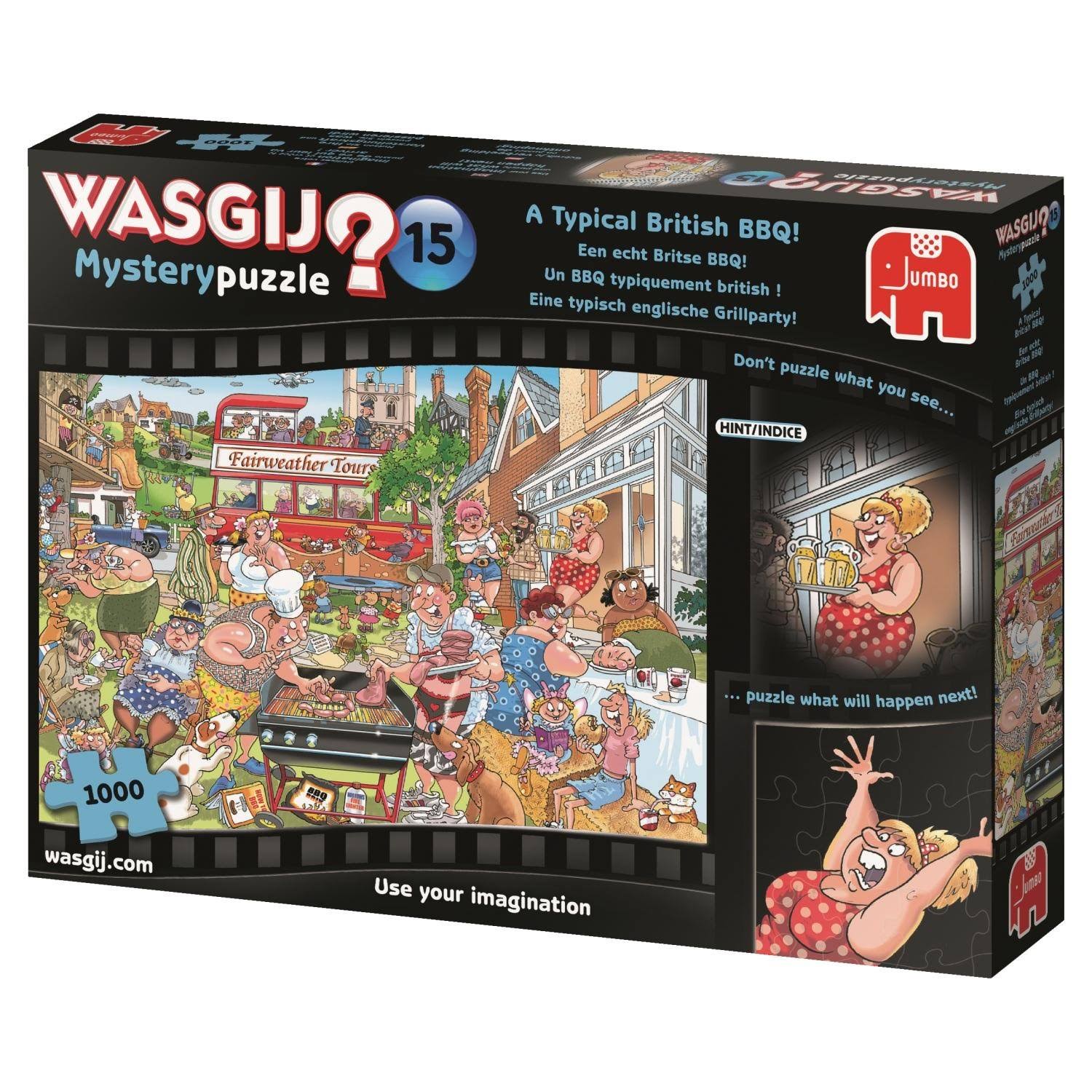 Wasgij 19163 Mystery 15 A Typical British BBQ Jigsaw Puzzle